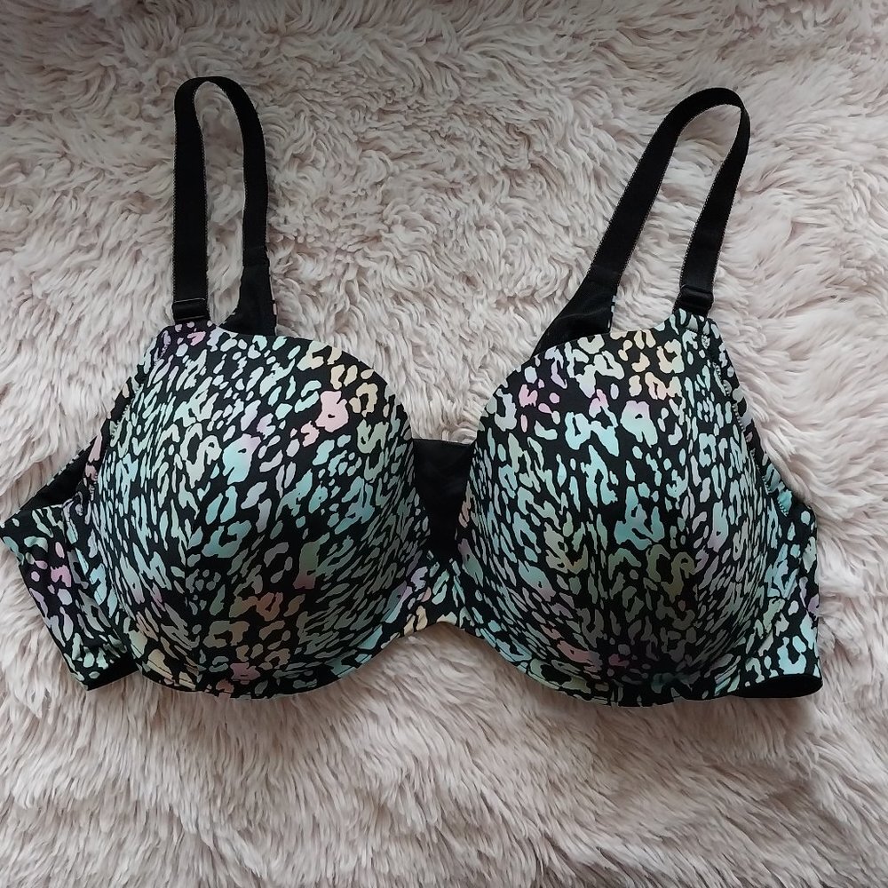 Torrid Animal Print Plunch 360 Smooth Bra - Picture 7 of 15